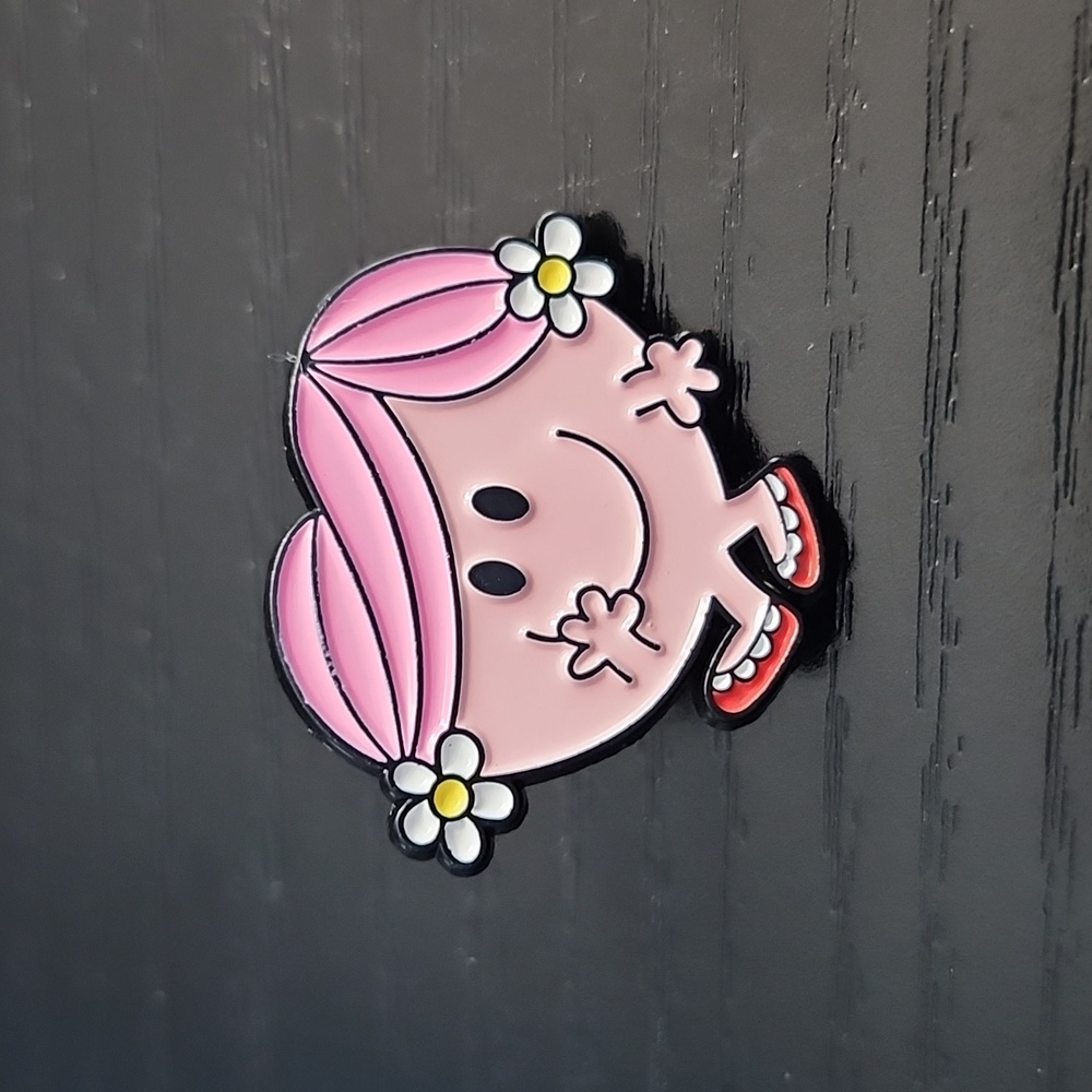 Mr. Men and Little Miss "Little Miss Hug" Enamel Pin